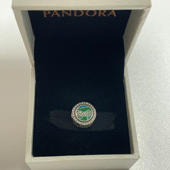 Pandora Kentucky 606 Travel Exclusive Dangle Charm Pendant, S925 Ale Bracelet - Picture 3 of 5